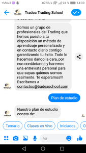 Facebook Chatbot Educativo Tradea School Screenshot_2019-04-25-14-09-56